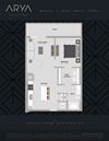 One Bedroom One Bath Warhol 1 Floor Plan One Bedroom One Bath Warhol 1 floor plan at Arya Peachtree, Atlanta, 30309
